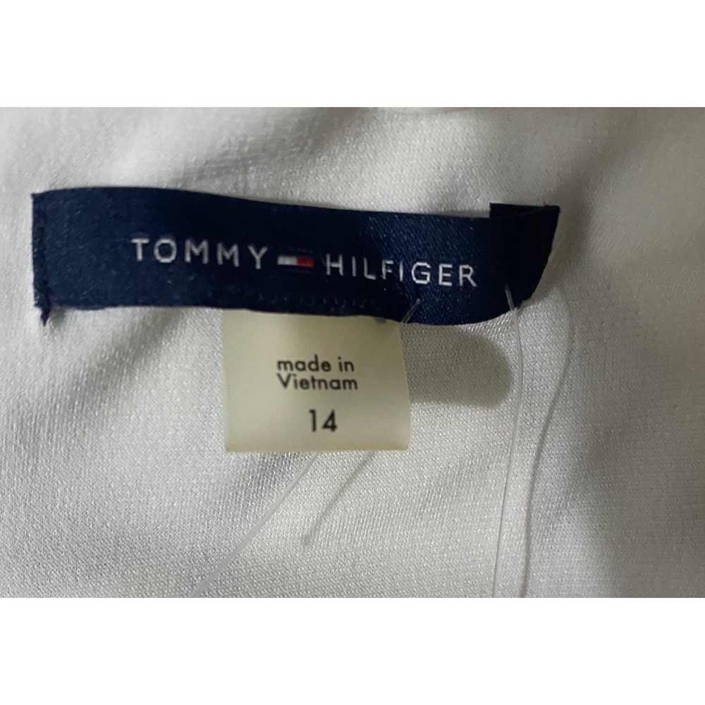 Tommy Hilfiger  Women's 14 Floral Print V Neck‎ Sleeveless Midi Dress  NWT - Picture 8 of 10